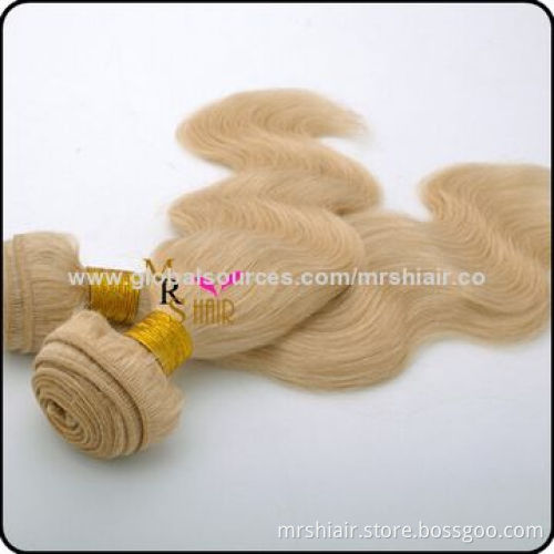 22-inch Unprocessed Natural Color Bobby Wave Brazilian Virgin Hair Weave